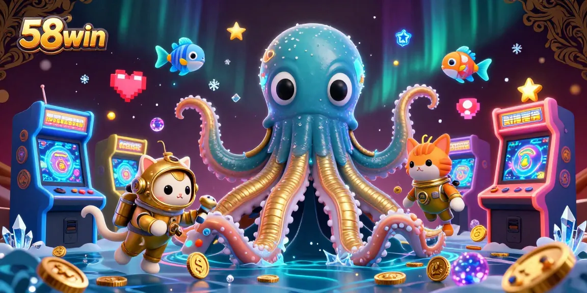 Play at 58win and join the thrilling underwater adventure with vibrant characters and games.