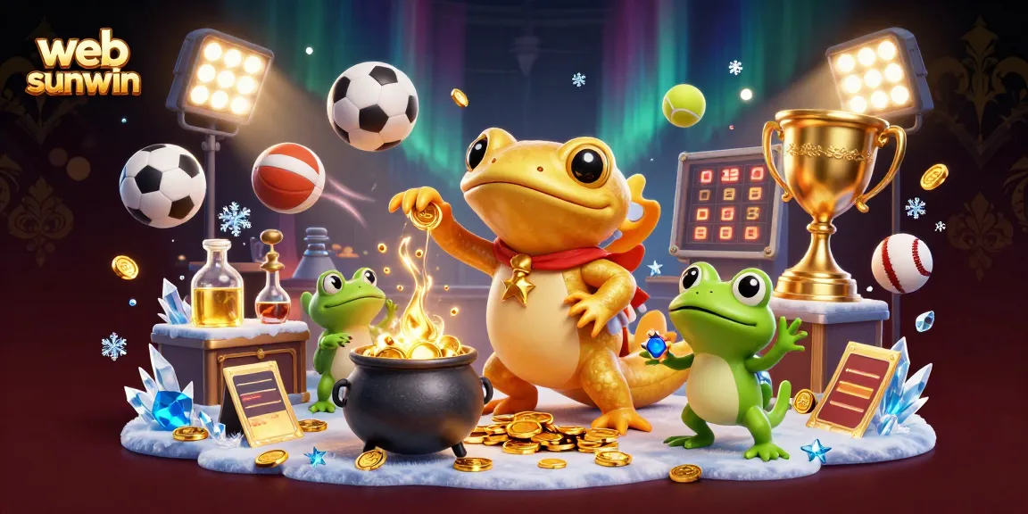 Experience thrilling gameplay with web sunwin featuring golden coins, alchemical elements, and sports excitement.