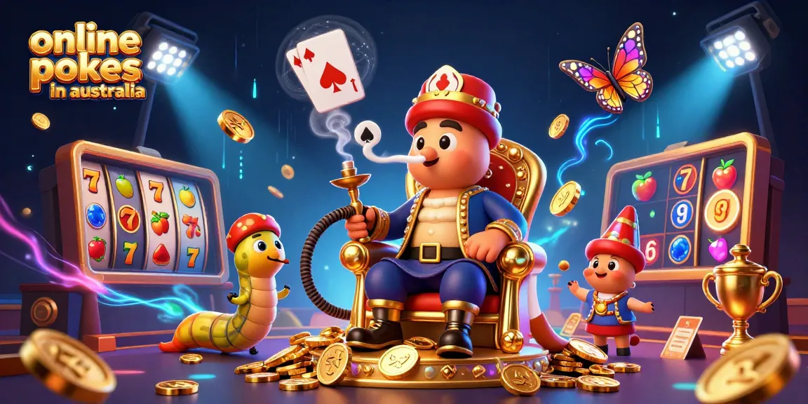 Experience thrilling online pokies in australia with vibrant 3D characters and exciting slot elements.